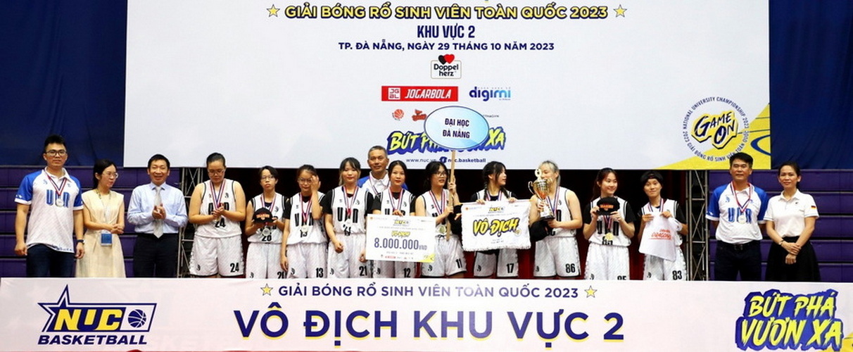 Đội tuyển nữ Đại học Đà Nẵng xuất sắc vô địch Giải Bóng rổ Sinh viên toàn quốc-2025